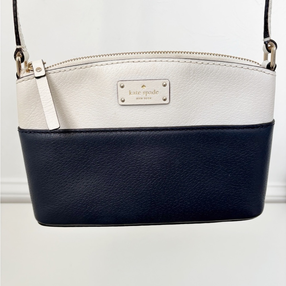 Kate Spade Grove Street Millie - Navy and White Crossbody Bag - Picture 2 of 13